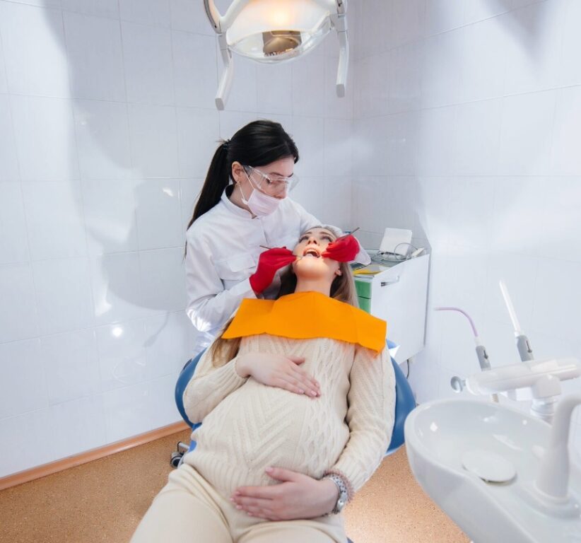 is it safe to get a cleaning while pregnant